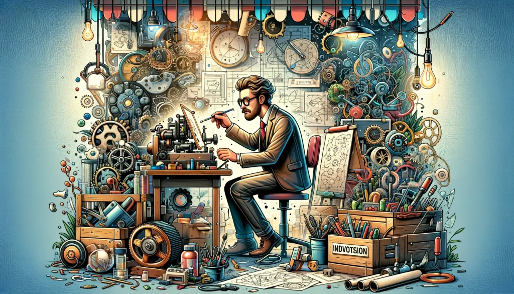 ENTP 남자 발명가