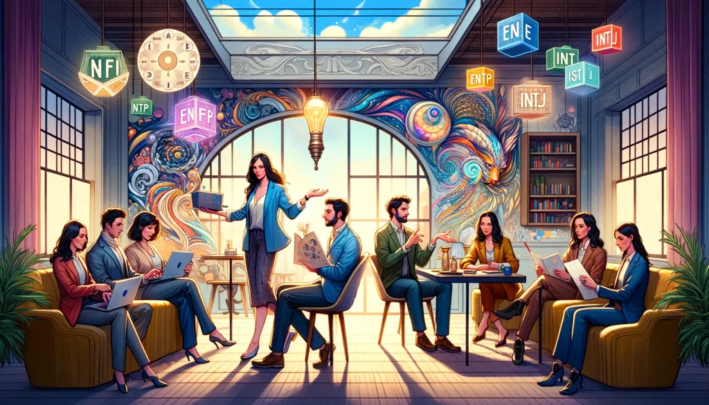 INTJ 여자와 어울리는 MBTI 유형