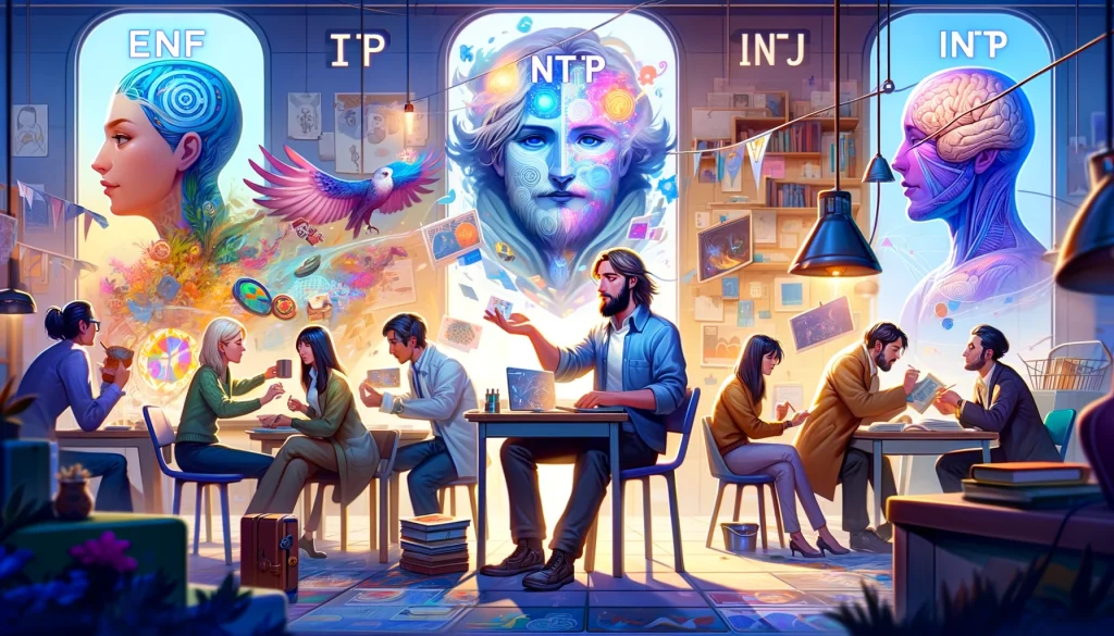 INTP 남자와 어울리는 MBTI 유형